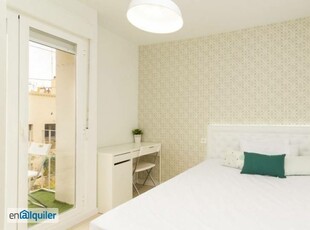 Elegante apartamento de 1 dormitorio con balcón en alquiler en Prosperidad