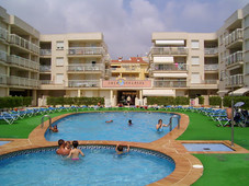 Alquiler vacaciones de piso con piscina y terraza en Alcossebre (Alcalà de Xivert-Alcossebre), Cala Gonzalez - Playa Cargador
