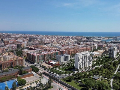 Alquiler de piso en calle De Juan Verdeguer de 1 habitación con terraza y piscina