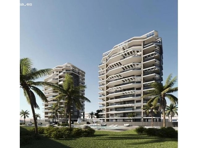 Apartamentos de obra nueva en Calpe a tan solo 300 m de la playa de 3 y 2 dormitorios.