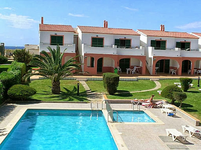 Alquiler vacaciones de piso con piscina en Ciutadella, Cala´n Blanes, Ciutadella