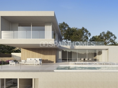 Villa de diseño a minutos de la playa en Benissa Alicante