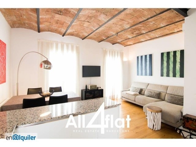 Alquiler piso amueblado aire acondicionado Gràcia
