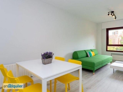 Moderno apartamento de 1 dormitorio en alquiler en Hortaleza
