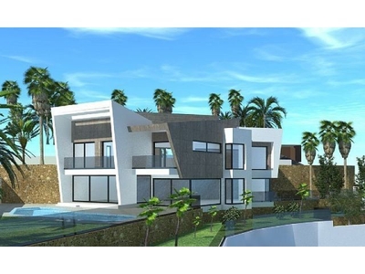 Proyecto para 4 viviendas modernas de lujo con fantásticas vistas al mar y a Calpe
