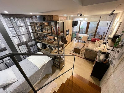 Alquiler de dúplex en Centro - Salamanca de 1 habitación con terraza y muebles
