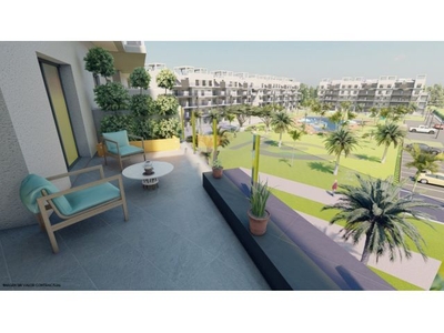 Apartamento con Piscina Comunitaria et Terraza a 5 min de La Playa
