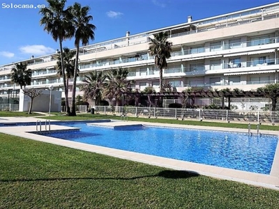 Apartamento con vistas al castillo de Denia de una habitación y ubicado a un