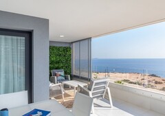 Apartamento en primera linea de playa con su Jardin Privado