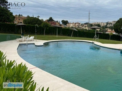 Alquiler piso amueblado piscina Nueva andalucía