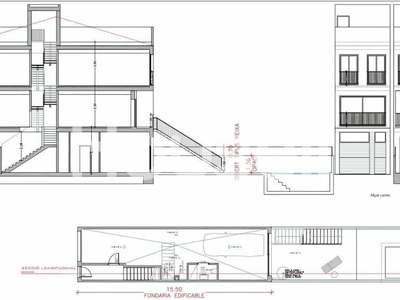 Venta Casa unifamiliar en de Romeu Sabadell. A reformar con terraza 251 m²