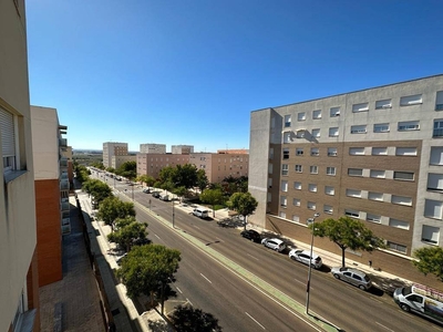 Venta Piso Badajoz. Piso de cuatro habitaciones en Avenida de la Independencia. Buen estado cuarta planta plaza de aparcamiento con terraza