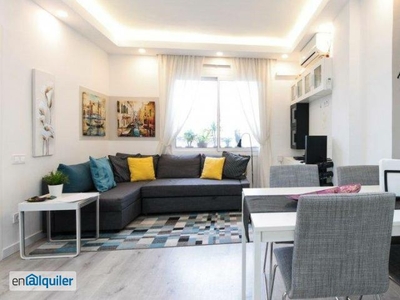 Apartamento contemporáneo de 1 dormitorio en alquiler cerca de la playa en Vila Olímpica