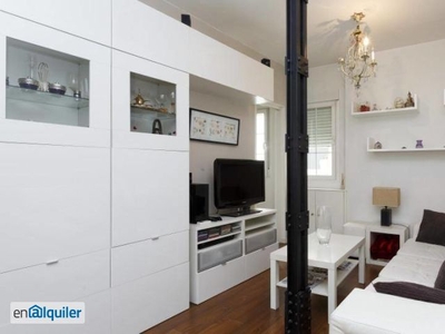 Moderno piso de 1 habitación con aire acondicionado en alquiler en el barrio de Salamanca