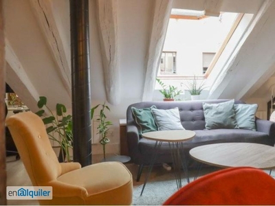 Apartamento de 1 dormitorio en alquiler en Lavapiés