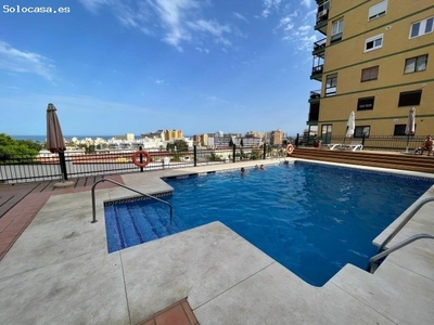 Apartamento de 2dormitorios y 2baños a 600m playa, con garaje, piscina, terraza. LARGA TEMPORADA