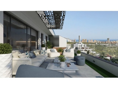 Apartamentos de nueva construcción con amplias terrazas e impresionantes vistas al mar en Finestrat