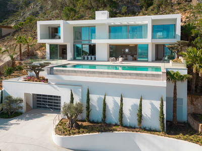 Villa de nueva construcción con vistas al mar en Son Vida, Palma de Mallorca