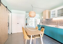 Alquiler piso apartamento de alquiler temporal con terraza en sant andreu, en Barcelona