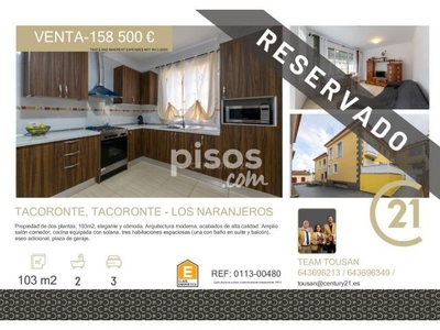 Casa adosada en venta en Calle del Calvario, cerca de Calle Candaleria