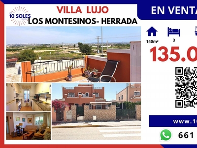 Venta Casa unifamiliar Los Montesinos. Con terraza 135 m²