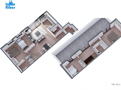 Venta Piso Sant Pere de Ribes. Piso de cuatro habitaciones Segunda planta con terraza