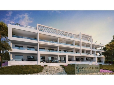 Apartamento vivendas de diseño en la cala con amplias terrazas y vistas espectaculares al mar y la montaña en Mijas