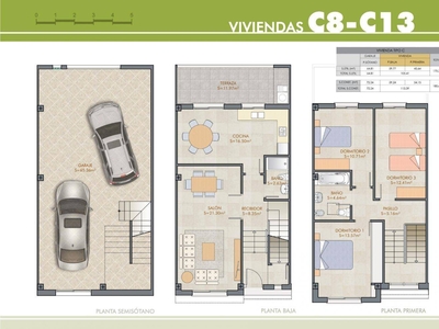 Venta Piso El Ejido. Piso de tres habitaciones Con terraza