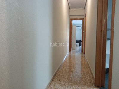 Alquiler piso con 3 habitaciones amueblado con calefacción en Valencia