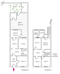 Casa adosada en venta en Cedeira