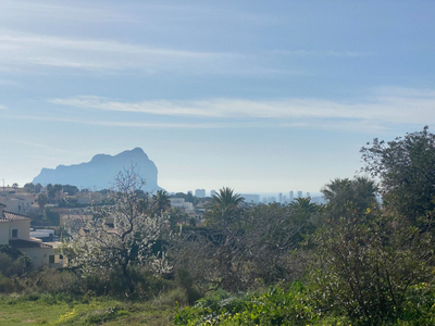 Parcela en venta en Cometa-Carrió, Calpe