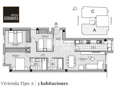 Piso en venta en Ronda Magdalena Norte