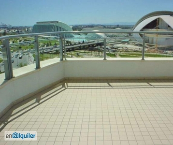 Alquiler piso terraza y piscina Camins al grau