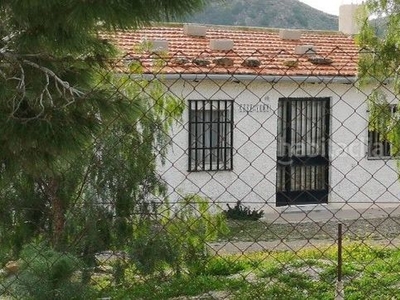 Casa adosada se vende suelo rústico de 59.000m²con vivienda de 46m² en Baños y Mendigo en Murcia