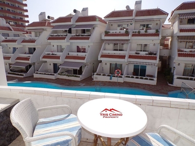 Alquiler de piso en Los Cristianos - Playa de las Américas de 1 habitación con terraza y piscina
