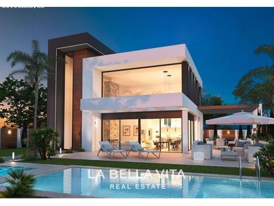 Magnífica villa de lujo de nueva construcción en venta en Cabo Roig, Orihuela Costa, España