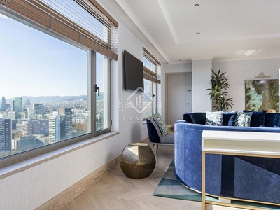 Alquiler piso lujosa suite presidencial de 2 dormitorios con vistas en alquiler en diagonal mar, en Barcelona