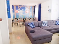Alquiler apartamento con 4 habitaciones amueblado con piscina en Oliva