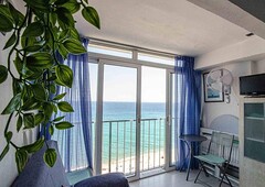 Apartment for rent Platja d'Aro Beach Palace studio type on the seafront with pool.