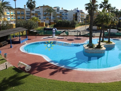 Alquiler de dúplex con piscina en Oliva, Dunas de San Fernando