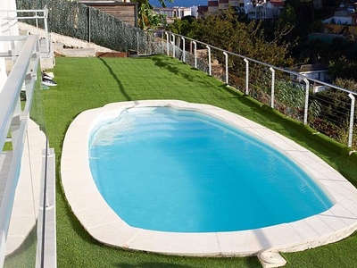 Two modern style houses with shared pool ideal for groups of families or friends.