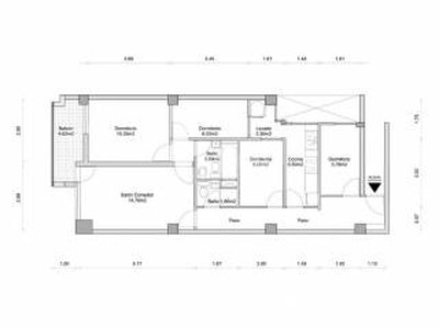 Piso de cuatro habitaciones entreplanta, El Parc-La Llacuna del Poblenou, Barcelona