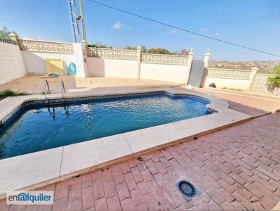 Alquiler casa terraza y piscina Campo de mijas