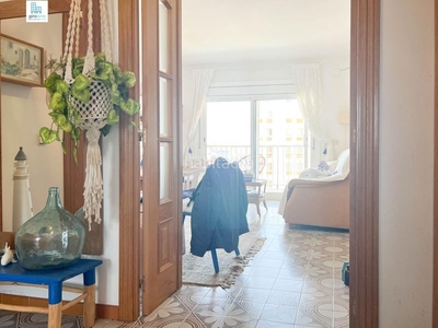 Apartamento piso luminoso y soleado primera linea de mar en Malgrat de Mar