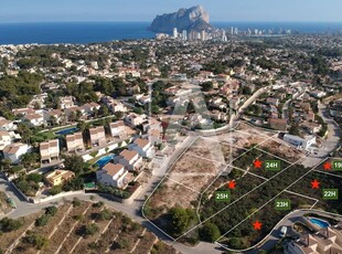 Solar/Parcela en venta en Calpe / Calp, Alicante