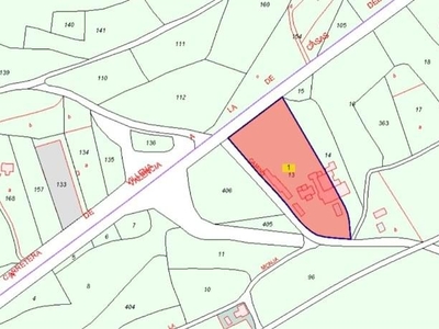 Terreno no urbanizable en venta en la Placeta Sant Vicent' Bocairente