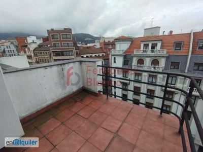 Atico con Terraza Alquiler Alhondiga Bilbao