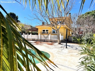 Casa independiente en Cap Salou con 1000m2 de parcela y piscina privada