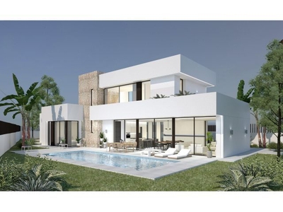 Próxima construcción de villa moderna en Moraira