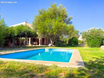 casa con piscina en Santa Maria del Cami